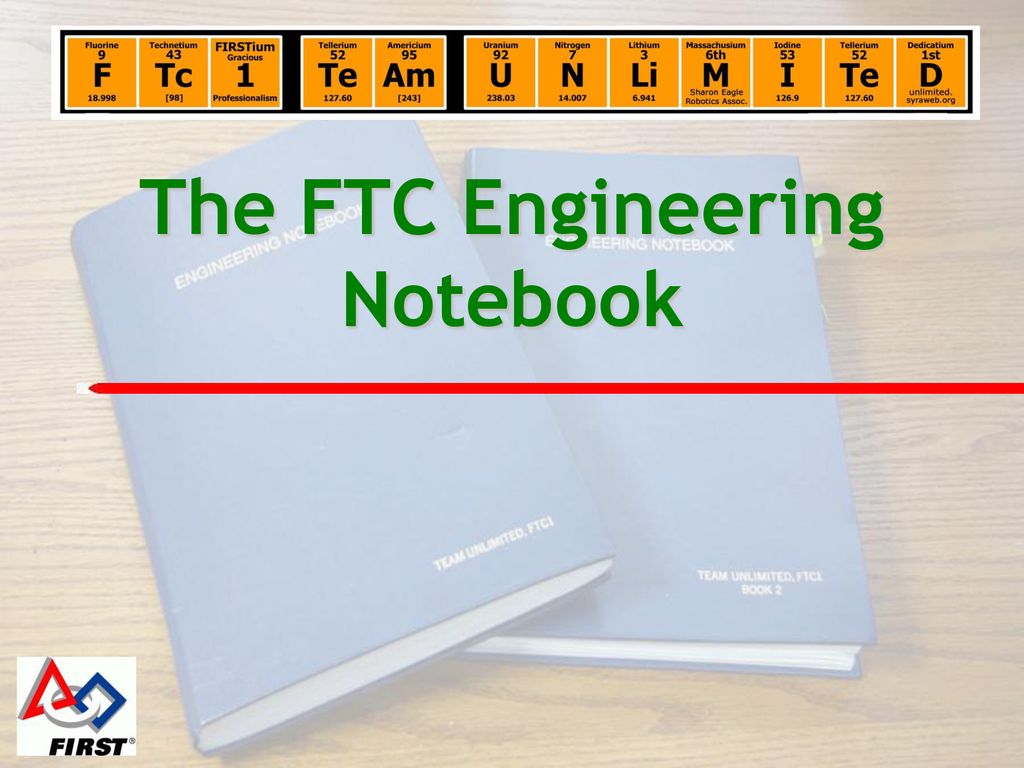 ftc engineering notebook examples